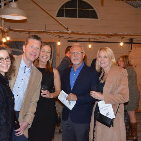 Jingle & Mingle attendees smiling for picture